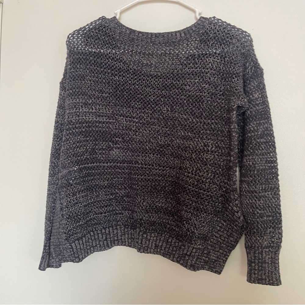 Roxy Knitted Pullover Cropped Sweater Small High … - image 6